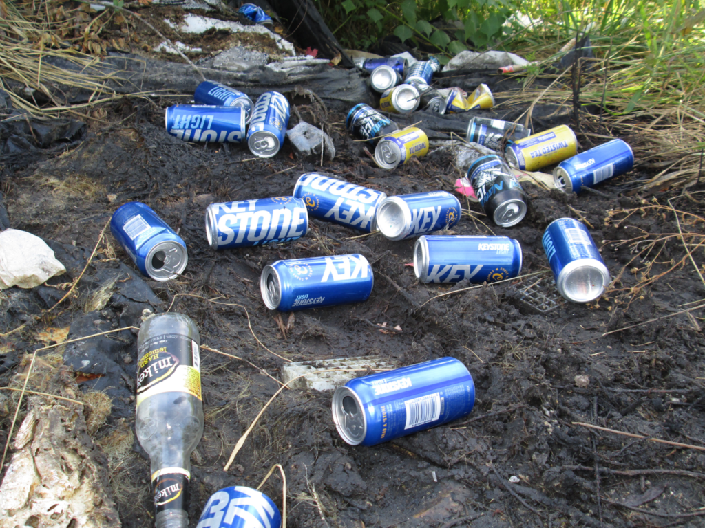 beer cans