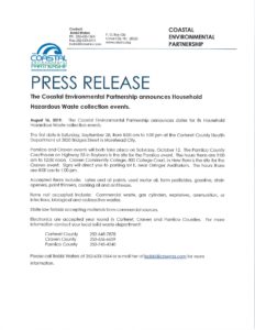 Cover photo for Household Hazardous Waste Collection Events