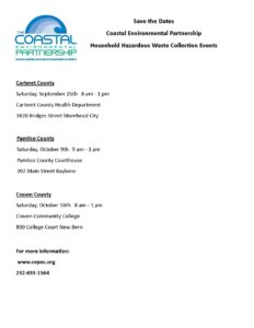 Cover photo for Household Hazardous Waste Collection Events