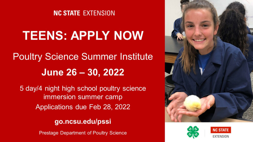 Poultry Science Institute Flyer
